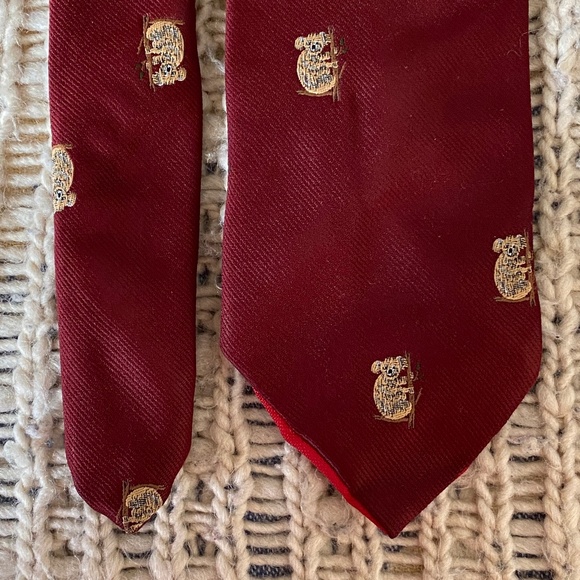 VTG I Polo Vogue I Koala Bear Slim Tie I 1980s I Made in Australia - Picture 3 of 16